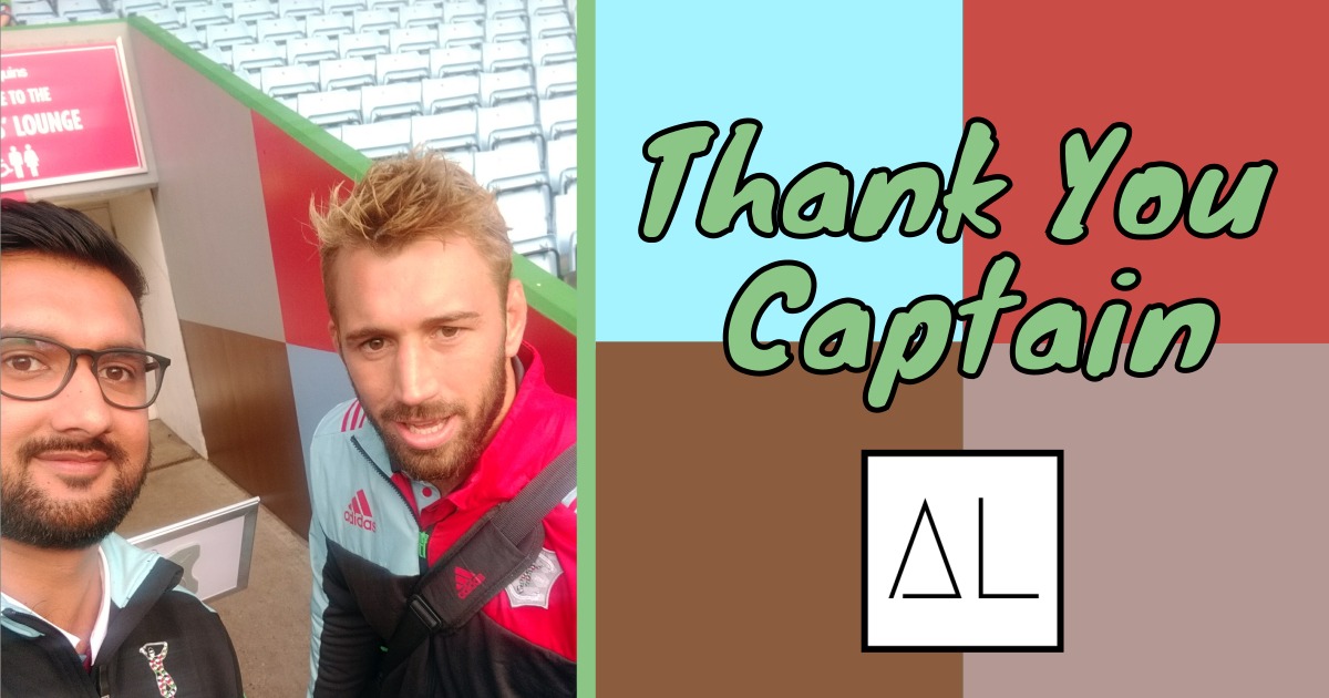 Thank You Chris Robshaw